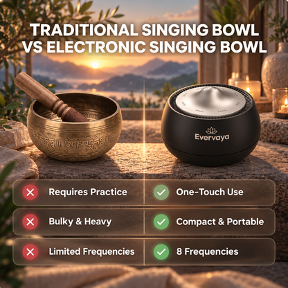 Evervaya™ Tibetan-Inspired Singing Bowl